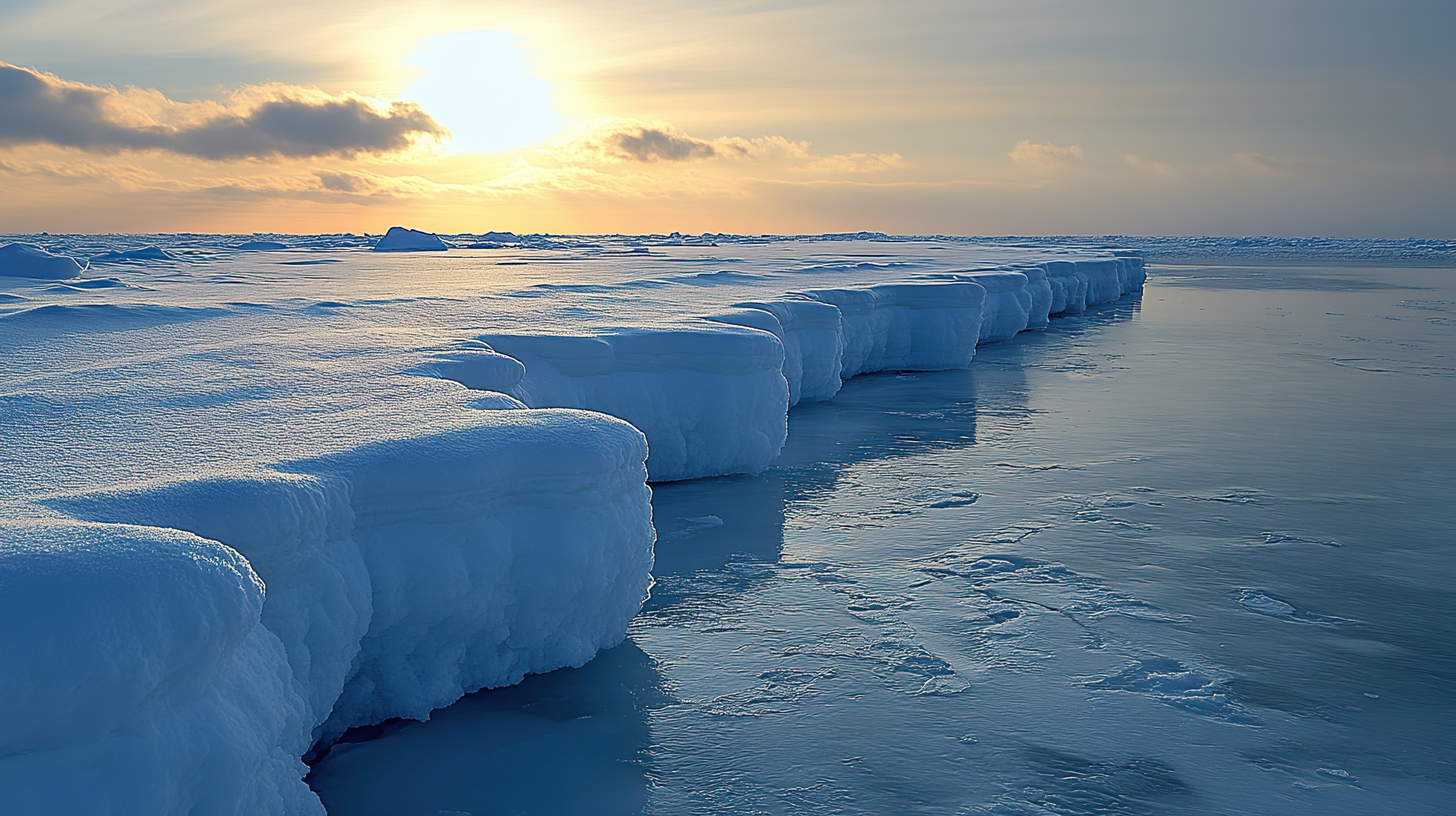 L'étendue de la banquise arctique est alarmante. © huynh, Adobe Stock